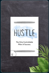 Hustle Motivational Poster