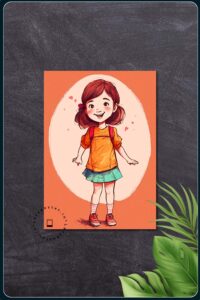 little girl poster