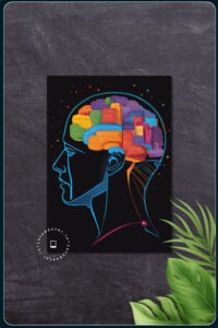 Books into a Brain Poster